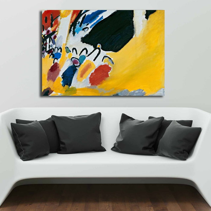 Wallity 70100KANDINSKY012 Vasili Kandinsky Lienzo Decorativo 70 x 100 cm Wallity 70100KANDINSKY012 Vasili Kandinsky Lienzo Decorativo 70 x 100 cm